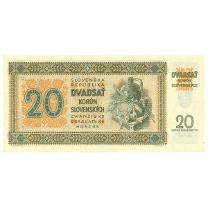 Slovensko, 20 korún 1942
