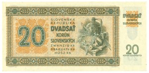 Slovakia, 20 crowns 1942