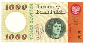 People's Republic of Poland, 1000 zloty 1965 S