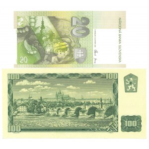 Słowacja, Zestaw banknotów - 2 egz.