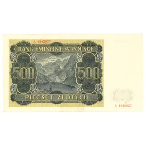 GG, 500 PLN 1940 A