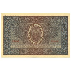 II RP, 5000 marek polskich 1920 II Serja A