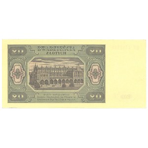 PRL, 20 złotych 1948 HZ