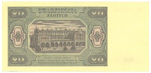 PRL, 20 zloty 1948 HZ