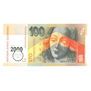 Słowacja, 100 koron 2000