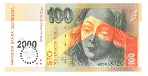Slovakia, 100 kroner 2000