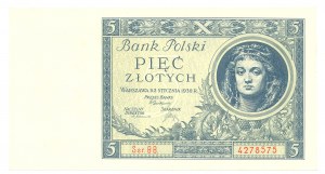 II RP, 5 gold 1930 BB