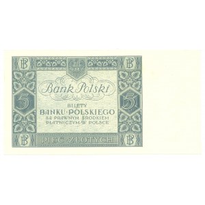 II RP, 5 złotych 1930 BB
