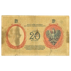 II RP, 20 złotych 1924 - II EM.C - RZADKOŚĆ