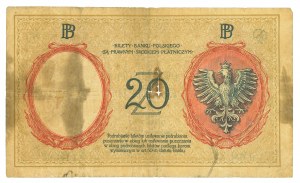 II RP, 20 zloty 1924 - II EM.C - RARE