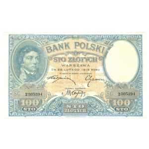 II RP, 100 złotych 1919 S.C.