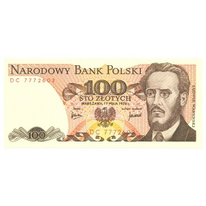 PRL, 100 zlotys 1976 DC