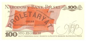 PRL, 100 zlotys 1976 DC