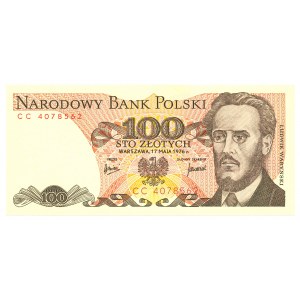 PRL, 100 zlotys 1976 CC