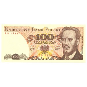PRL, 100 zlotych 1976 EB