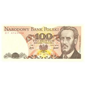 PRL, 100 zlotys 1976 DF