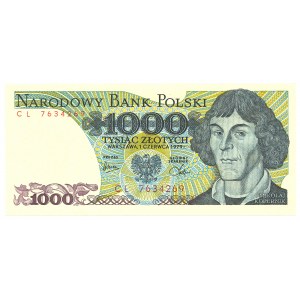 PRL, 1000 złotych 1979 CL