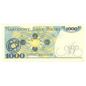 People's Republic of Poland, 1000 gold 1975 AU