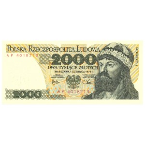 PRL, 2000 złotych 1979 AP