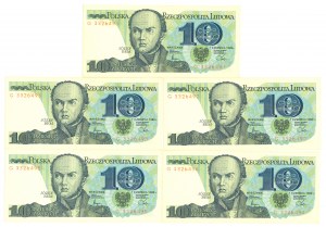 People's Republic of Poland, 10 gold 1982 G - part of a bank parcel ( 5egz.).