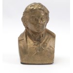 II RP, Bust of T. Kosciuszko plaster, 1920s - GEBHARDT print run in Lviv
