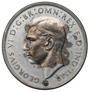 UK, 1 crown 1938