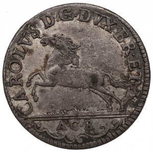 Germany, Braunschweig-Wolfenbuttel, 1/6 thaler 1757