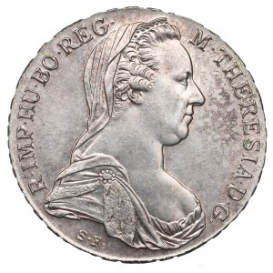 Rakousko, Marie Terezie, tolar 1780 - nová ražba