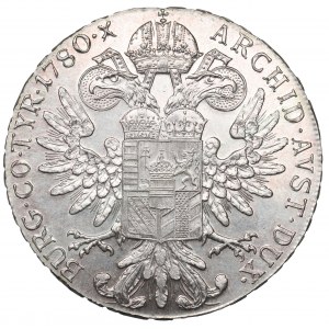 Rakousko, Marie Terezie, tolar 1780 - nová ražba
