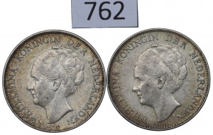Netherlands, Lot 1 gulden 1929-38
