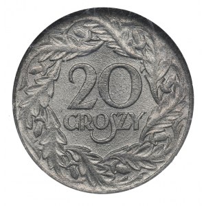 GG, 20 groszy 1923 - GCN