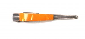 USSR, Tie pin with amber