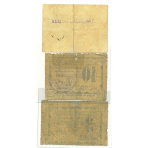 Bedzin, Notgeld set - 3 copies.