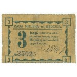 Bedzin, Notgeld set - 3 copies.
