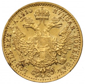 Austria, Franz Joseph, Ducat 1910