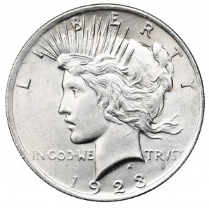 USA, Dollaro della pace 1923