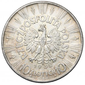 II Republic of Poland, 10 zloty 1938 Pilsudski