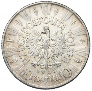 II Republic of Poland, 10 zloty 1938 Pilsudski