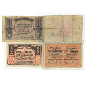 Set of notgelds - 4 copies.