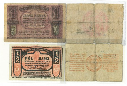Set of notgelds - 4 copies.