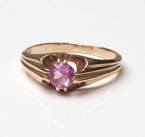 PRL, Warmet Warsaw author's ring - gold