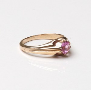 PRL, Warmet Warsaw author's ring - gold