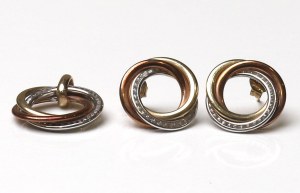 Europe, Gold earrings and pendant set