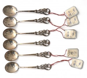 PRL, Biamet Bialystok teaspoons - silver