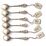 PRL, Biamet Bialystok teaspoons - silver