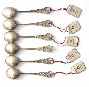 PRL, Biamet Bialystok teaspoons - silver