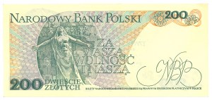People's Republic of Poland, 200 gold 1979 AT