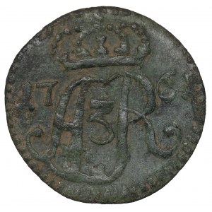Friedrich August II, Schilling 1761, Thorn