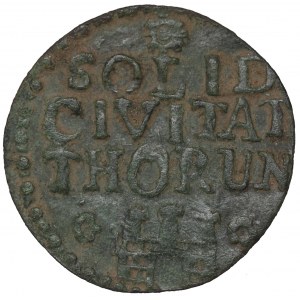 Friedrich August II, Schilling 1761, Thorn