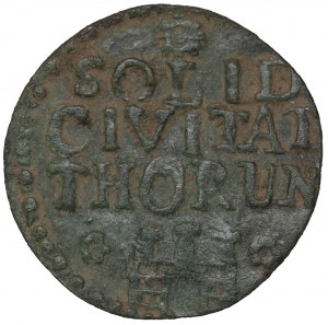 Friedrich August II, Schilling 1761, Thorn